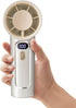 Portable Handheld Fan, Speed(1-100) Adjustable Turbo Mini Portable Fan, 4000mAh Battery Rechargeable Small Handheld Fan, Personal Mini Fan with Di...