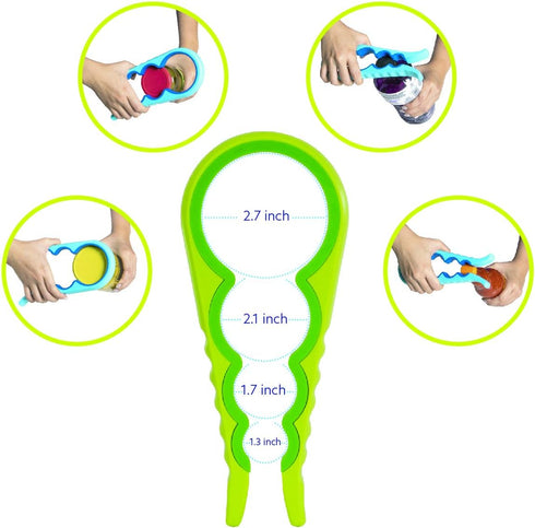 Evriholder Easi-Twist 1pk, Easy Grip Jar Opener, Pack of 1, Colors May Vary...