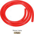 3.3ft 5/32" ID x 1/4" OD Silicone Tubing Red Industrial Plastic Tubing Pure Silicone Hoses for Pump Siphoning Draining Irrigation Brewing...