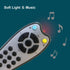Kids Realistic TV Remote Control with Soft Light and Sound, Early Educational Learning Remote Toy with 3 Different Language, Musical Remote Toy fo...