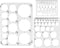 Circle Templates, Drafting Stencils Measuring Tools, Circle Stencil for Drawing, Circle Round Stencil, Drawing Aid Tool, Circle Templates, Circle ...