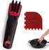 Cuisinel Cast Iron Scrubber Cleaning Brush + Pan/Grill Scraper - Skillet and Grill Cleaner Kit - Soft-Touch Confident-Grip Dish Scrub Tool - Tough...
