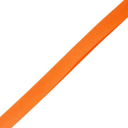 Mandala Crafts Double Fold Bias Tape for Sewing - 55 Yds Orange Bias Tape Double Fold 1/2 Inch Hem Quilt Binding Orange Seam Binding...