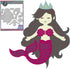 1pc Mermaid Sea Daughter Doll Dies Metal Cutting Die Cut for Paper Craft Handmade Card Making Greeting Cards Decoration Alina Craft Art Template...
