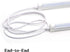 T5 T8 Extension Cords, 9ft Connector Cord, 3-Prong Extended Power Cable for Integrated LED Tube Light, Single LED Shop Garage Light Fixture, Under...