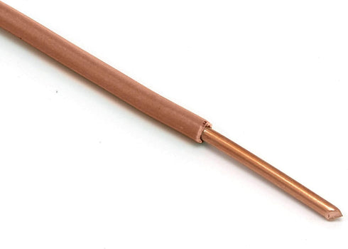 THE CIMPLE CO 10 Feet (3 Meter) - Insulated Solid Copper THHN/THWN Wire - 14 AWG, Made in The USA, Residential, Commerical, Industrial, Grounding,...