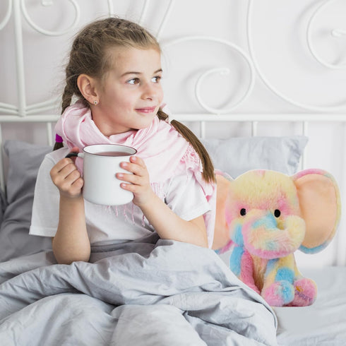 KINREX Elephant Stuffed Animals – Stuff Animal Plush Toy for Babies Girls Boys, Elephants Plushie Toys for Birth Stats, Baby Shower, Infants, Newb...