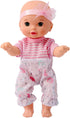 POCO DIVO Pink Headband Sweetie Cherub, 8-inch Toddler Girl Doll, Cute Newborn Infant Toy Baby with Romper Onesies...