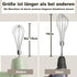 3Pcs Hand Mixer,Stainless Steel Kitchen Mixer Handheld Attachments Set 7.5inch for Electric Drill Dishwasher Safe(1 Beater, 1 Dough Hooks, 1 Ballo...