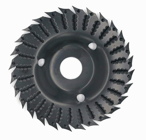 Wood Carving disc, Grinder Wood Tungsten Carbide Grinding Wheel Grinder Shaping Disc Bore Wood Sanding Carving Tool Woodworking Angle Grinder Atta...
