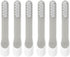 Toothbrush Replacement Heads for Quip Electric Toothbrush Adult, 6 Pack Replacement Heads, Soft Bristles, White...