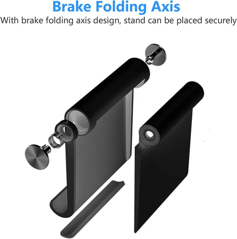 Cell Phone Stand Holder, Cellphone Holder Adjustable Desktop Phone Stand for Desk, Foldable Phone Cradle Dock Mobile Stand for iPhone iPad Tablet ...