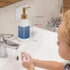 Natheeph 14OZ Ceramic Soap Dispenser Ceramic Soap Pump Dispenser Can Fill Liquid for Bathroom/Kitchen (White)...