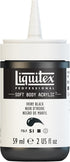Liquitex Professional Soft Body Acrylic Paint, 59ml (2-oz) Bottle, Ivory Black...