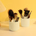 SKYDUE Small Pen Holder for Desk, Rotating Pen Holder for Desk Accessories, Pencil Holder for Office Supplies Desk Organizer, Art Supply Pencil Cu...