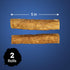 CHEWSAFE Premium Rolls Dog Chew Treats Beef Flavor Highly Digestible for Small Dogs, Pet Chew Treats Satisfy Dogs Natural Desire to Chew, Promote ...