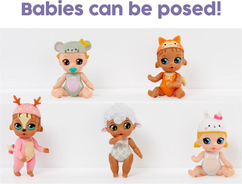 Baby Born Surprise Mini Babies Woodland-Themed Bundle - Value Playset with 5 Collectible Mini Baby Dolls, for Kids Ages 3 and Up...