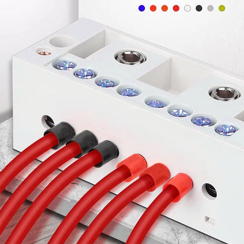 40pcs AWG 2/0 Wire Ferrules Connectors,Insulated E70-20 Ferrule Cord Pin End Terminals Wire Connector Kit...