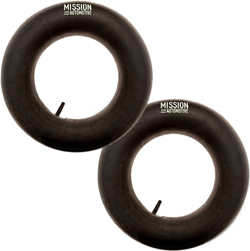 Mission Automotive 15x6.00-6 Inner Tube Replacement with TR-13 Valve Stem - 2 Pack - Suitable for Riding Lawn Mowers, Mowers, Go Karts, and Golf C...