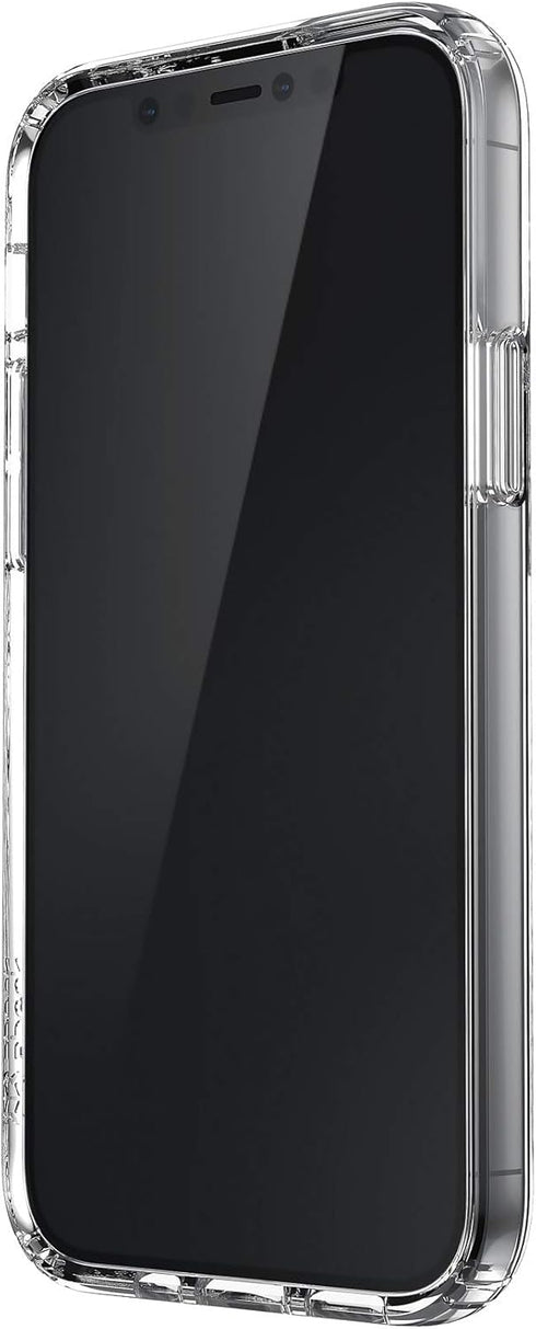 Speck Products Presidio Perfect-Clear iPhone 12, iPhone 12 Pro Case, Clear/Clear OPEN BOX...