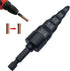 Azxhiralate HVAC Repair Tool, 5 in 1 Swage Tube Expander, Air Conditioner Copper Pipe Tube Expander Soft Copper Tubing Swaging Tool Repairing Set ...