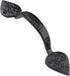 Iron Valley - 9" Heart Door Pull Handle - Solid Cast Iron...