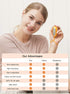 Brain Massage Adjust Heart Rate,Headache Focus Attention,Small and Easy to Carry,Improve Deep Sleep (Yellow)...