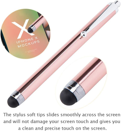 Briout Stylus Pens for Touch Screens, 36 Pack Capacitive Touch Screen Stylus, High Precision Stylus Compatible with All Universal Touch Screen Dev...