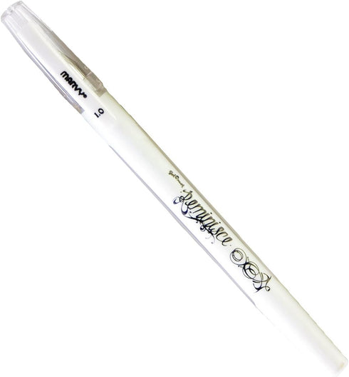 Uchida of America Marvy Uchida Reminisce Unique Smooth Gel Excel Pen, White...