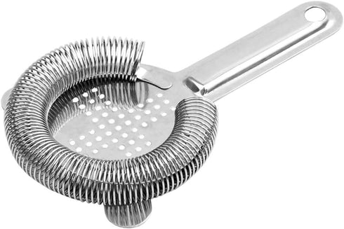 Hawthorne Cocktail Strainer - Stainless Steel Bar Strainer for Bartending, Bar Tool Drink Strainer for Bartenders and Mixologists...