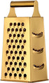 Large Stainless Steel 4 Sides Grater Slicer with Handle, Multifunctional Cutter Planing for Ginger, Garlic, Cucumbers, Carrots, Cheese, Potato, Er...