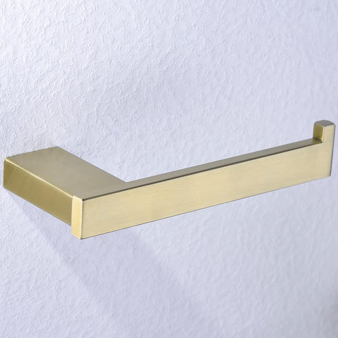 RANDOM Brushed Gold Toilet Paper Holder, Bathroom Hardware Accessories SUS 304 Stainless Steel Modern Tissue Paper Roll Holder Nordic Minimalism C...