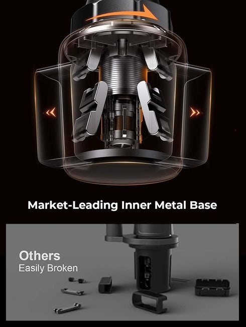 LISEN Cup Holder Phone Holder for Car Mount, 2024 New Car Cup Phone Holders for Your Car Adjustable Cell Phone Holder Car Accessories Trucks Golf ...