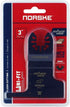Norske Tools NOTP213 3 inch Flush Cut Japanese Tooth Oscillating Multi Tool Accessory Blade Universal Fit for Wood | Oscillating Saw Blade...