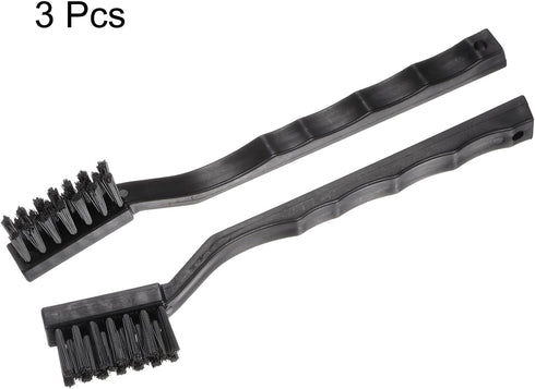 3pcs Anti-Static Cleaning Brush 16x35mm PV Plastic Conductive Bristles Anti Static ESD Brushes for Clean PCB Laptop Keyboard Fan and Other Electro...