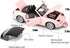 1/32 Mazda Miata MX-5 Alloy Model Car, Toy Car with Pullback, Removable Top, Blinking Lights, Toy Car with Sound and Bright Lights, Collectible Gr...