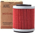 AHL 142 Oil Filter for Yamaha YZ426F YZ426 F 426 2000-2002 YZ250F YZ250 F 250 2001-2002 WR400 F 400 1999-2002 WR426F WR426 F 426 2001-2002 (red)...