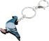 Acrylic Cute Pigeon Keychain Charms Bird Keyring Jewelry For Women Girls...