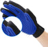 Pet Grooming Glove - Gentle Deshedding Brush Glove - Efficient Pet Hair Remover Mitt - Massage Tool with Enhanced Five Finger Design - Perfect for...
