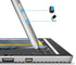 Stylus Pen for HP Touchscreen Laptop, Compatible HP Envy x360 15-bp0,x360 15-cn0,X2 12-e0xx,X2 12g0xx;HP Spectre x360 13-ac0xx 15-blxxx, HP Pavili...