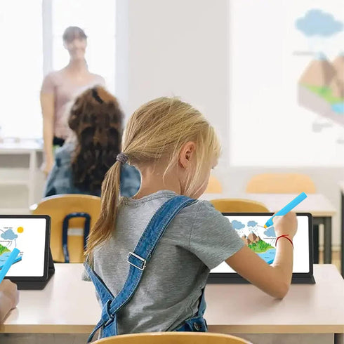 Stylus for Kids Kenkor Stylus Pen for Touch Screen Pencil Shape Universal Capacitive Stylus Compatible with iPad/iPhone/Android/Kindle/Samsung/Mic...