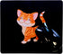 Happy Orange Cat Design Mouse Pad – Elevate Your Workspace! 9.25" x 8" Neoprene Mousepad...