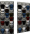 Unjumbly Baseball Hat Rack, 24 Pocket Over-The-Door Hat Organizer with Clear Deep Pockets to Display Baseball Caps Collection, Complete with 3 Ove...