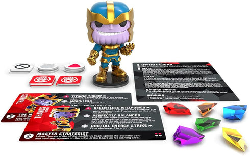 Funko Funkoverse Marvel 101 Thanos Light Strategy Board Game - Ages 10+, 2-4 Players, Collectible Vinyl Figure...