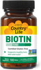 Country Life Biotin 1mg Supports Healthy Hair, Skin & Nails, 100 Tablets, Certified Gluten Free, Certified Vegan, Certified Halal, Non-GMO Verifie...
