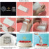 Money Pull Out Kit - Birthday Money Box with 1 Pcs Happy Birthday Cake Topper and 20 Transparent Bag Connected Pockets Cake Decoration...