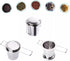 Foldable Tea Strainer - Stainless Steal, Foldable & Adjustable Handle, Cover, Tea Strainer, Tea Infuser, Tea Filter, Loose Leaf Tea...