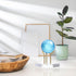 Hipiwe Gold Metal Arm Display Stand Easel with Acrylic Base Decorative Display Easel Holder for Sphere Crystal Ball Eggs Mineral Geodes Rock Seash...