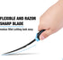 FLISSA Fish Fillet Knife, 5" Fishing Knife & Bait Knife with Protective Sheath, Non-Slip Handle, Belt Clip and Razor Sharp 8Cr13MoV Stainless-Stee...