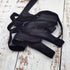 INSPIRELLE 50 Yards Spool Black 5/8 Ribbon Elastic Foldover Elastics Stretch FOE for Hair Ties Headbands Making...